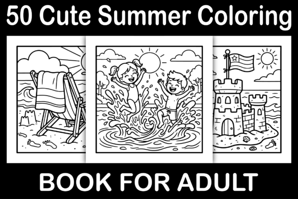 Cute Summer Coloring Pages for Creative Fun