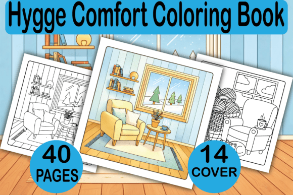 Hygge Comfort Coloring Book
