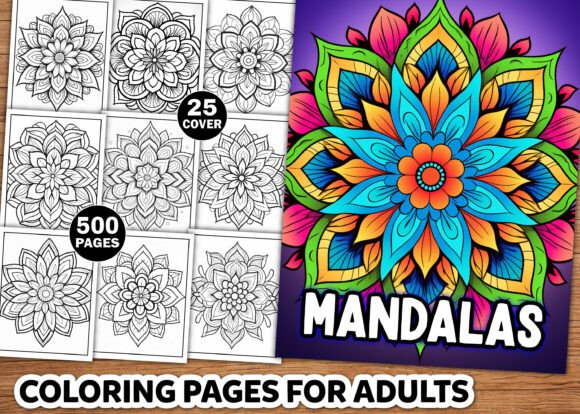 Mandalas Coloring Pages for Adults
