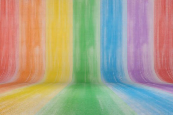 Rainbow Paint Drips Background Size: A Vibrant Design for Creative Projects