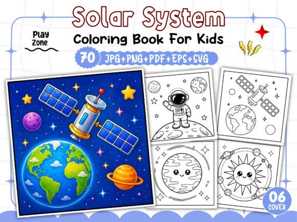 Solar System Coloring Pages for Kids: A Creative Journey Through Space